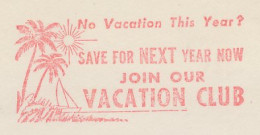 Meter Cut USA 1957 Vacation Club - Palm Tree - Sun - Autres & Non Classés
