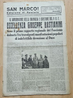 San Marco! 110/1941  Edizione Di Spalato Newspaper Italian Occupation Of Split, Giuseppe Bastianini - Sonstige & Ohne Zuordnung