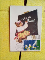 Brasil.maximun Card Education.yv 2383/4.pmk Intl Alfab.day.1998.e7 Reg Post Late Delivery Up To 30/45 Day Could Be Less - Brieven En Documenten