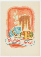 Postal Stationery Poland 1948 Egg - Easter
