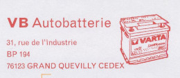 Meter Cover France 2003 Battery - Varta - Autres & Non Classés
