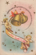 ANGEL Christmas Vintage Postcard CPSMPF #PKD755.A - Anges