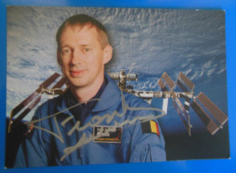 AUTOGRAPHE DE FRANK DE WINNE SUR CARTE - Vliegeniers & Astronauten