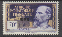 AEF YVERT N° 111b VARIETEE PETIT L NEUF** LUXE SANS CHARNIERE /  MNH / Signé CALVES / - Ongebruikt