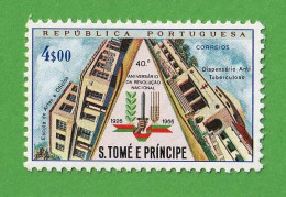 ST484- S. TOMÉ E PRÍNCIPE 1966 Nº 388- MNH - St. Thomas & Prince