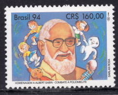 1165 - Brazil 1994 - Albert Sabin - Medical Researcher - MNH Set - Nuevos