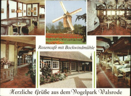 71435901 Walsrode Lueneburger Heide Vogelpark Rosencafe Mit Bockwindmuehle Alten - Walsrode