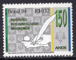 1168 - Brazil 1994 - The Brazilian Lawyers Institute - MNH Set - Nuevos