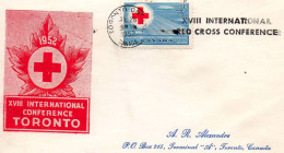 CANADA.1952. Lettre Officielle , »XVIII INTERNATIONAL RED CROSS CONFERENCE.TORONTO". . - HerdenkingsOmslagen