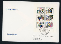 DDR Block Michel Nummer 1236 - 1241 Kleinbogen Märchen FDC - Other & Unclassified