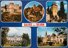 64 - Salies De Béarn - Multivues - Automobiles - Fleurs - CPM - Voir Scans Recto-Verso - Salies De Bearn