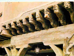 09 - Mirepoix - Les Couverts - La Maison Des Consuls - Détail Des Poutres Sculptées (extérieur) - CPM - Voir Scans Recto - Mirepoix