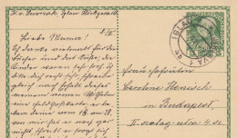 Österreich Monarchie Postkarte (Ganzsache) Aus IGLAU - JIHLAVA, 1915 - Briefkaarten