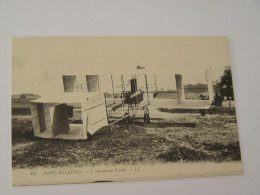 CARTE POSTALE AVIATION-64-PORT AVIATION-L'AEROPLANE VOISIN - ....-1914: Précurseurs