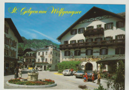 AK A-5340 St. Gilgen Am Wolfgangsee. Rathausplatz Mit Mozartbrunnen. Salzkammergut - Austria, 2 Scans - St. Gilgen