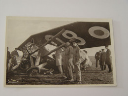 CARTE POSTALE AVIATION-ACCIDENT AVION  ANIMEE - Accidents