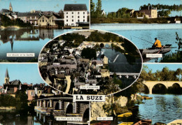 72 , Cpm  LA SUZE  , Bromocolor , Multivues.. (0265.AOU23) - La Suze Sur Sarthe