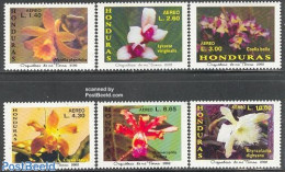 Honduras 2002 Orchids 6v, Mint NH, Nature - Flowers & Plants - Orchids - Honduras