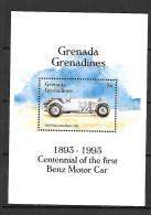 Grenada Gr 1993 Cars - Mercedes Benz SSK MS MNH - Grenade (1974-...)