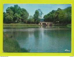 45 CHATILLON SUR LOIRE Le Bassin De Mantelot En 1988 Beau Pont VOIR DOS - Chatillon Sur Loire