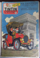 Tintin N° 46-1955 Couv. Bob De Moor - Double Page Tintin Affaire Tournesol ... - Tintin
