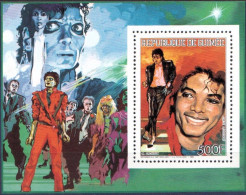 Guinea MNH SS - Cantanti