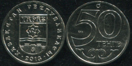 Kazakhstan 50 Tenge. 2013 (Coin KM#NL. Unc) Taraz - Kazakistan
