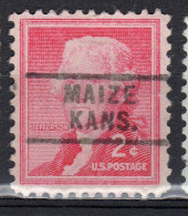KS-392; USA Precancel/Vorausentwertung/Preo; MAIZE (KS), Type 729 - Préoblitérés