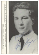 Y29118/ Falko Berger Aus Emsdetten  Sänger  Autogramm Ca.1965 - Autographes