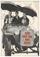 Y29142/ Didi And His ABC-Boys  Beat- Popband Autogramme Autogrammkarte. Ca.1965 - Autographes