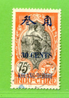 REF097 > KOUANG TCHEOU > Yvert N° 47 Ø Bien Centré < Oblitéré Dos Visible - Used Ø -- - Used Stamps