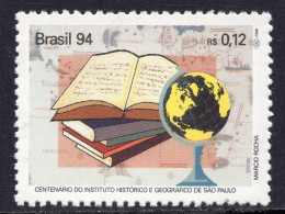 1171 - Brazil 1994 - Historical And Geographical Institute - Sao Paulo- MNH Set - Nuevos