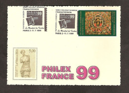 2 13	045		"PHILEX  FRANCE  99"  -  Poste Grecque - Expositions Philatéliques