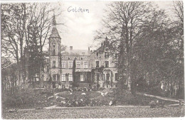 GOLCHEN Bei Brüel Mecklenburg Schloß Herrenhaus Gutshaus Autograf Adel 13.8.1912 Gelaufen - Sternberg