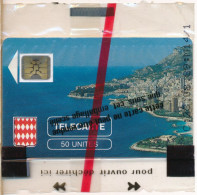 Monaco - Publiques N° Phonecote MF1 - Rocher De MONACO (50U SC4on NSB) - Monaco