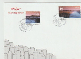 Iceland Islande 2007 FDC - FDC