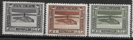 Somalia Italiana Mh * 19 Euros 1932-38 Some Better Perfs - Somalië