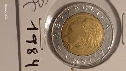 Moneda Italia 1984-R 500liras Ebc - 500 Liras