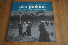 ELLA JENKINS AND THE GOODWILL SPIRITUAL CHOIR AMERICAN NEGRO LP 19? VALEUR+ - Gospel & Religiöser Gesang