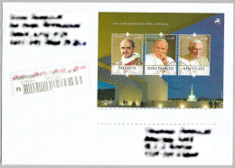 Portugal Stamps 2010 - Visit Of His Holiness Pope Bento XVI To Portugal - Usado