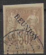 Reunion VFU TB 1891 60 Euros - Oblitérés