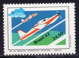 1192 - Brazil 1982 - Aeronautical Industry Day - Plane - MNH - Neufs