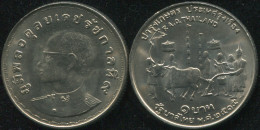 Thailand 1 Baht. 1972 (Coin KM#Y.96. Unc) F.A.O. - Thailand