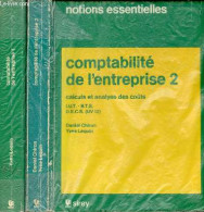 Comptabilité De L'entreprise - Tome 1 + Tome 2 (2 Volumes) - Collection Notions Essentielles. - Chiron Daniel & Lequin Y - Boekhouding & Beheer