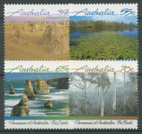 Australien 1988 Landschaften Wüste Küste Wald 1131/34 Postfrisch - Nuovi