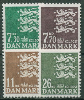 Dänemark 1989 Kleines Reichswappen 939/42 Postfrisch - Ongebruikt