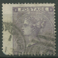 Großbritannien 1862 Victoria 6 Pence, 20 I Rand Links Gestempelt, Zahnfehler - Oblitérés