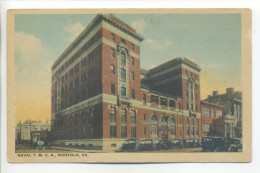 Old Post Card - Virginia - NAVY Y.M.C.A. - NORFOLK , VA - Old Cars - Norfolk