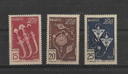 MAROC  320/22 **      NEUFS SANS  CHARNIERE - Unused Stamps
