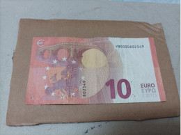 10 Euros Tercera Firma De Draghi Plancha V009 De España, Nº Bajisimo VB0000802549 - 10 Euro
